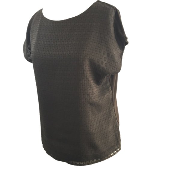 Vince Camuto Regina Mixed Material Black M - Picture 3 of 6